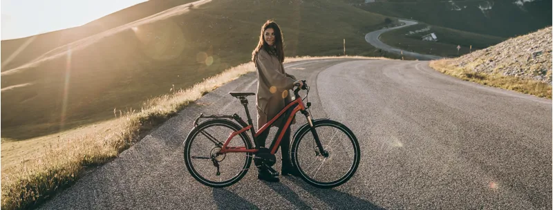 Riese and Muller Charger Mixte GT Silent Electric Bike Electric Red Metallic-4
